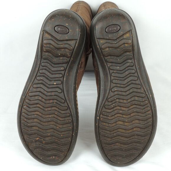 UGG 5676 Swell Tall Boots Women's Size 7 Brown Steampunk Dark Academia - Picture 7 of 8